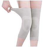 膝 サポーター 保温 薄手 高齢者 スポーツ 左右各1枚 男女兼用 備長炭薄手 ショート XLサイズ 長さ27cm 太ももの太さ 28~50cm