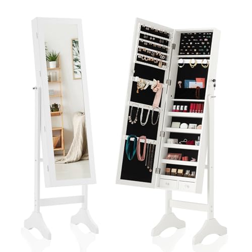 Sweetcrispy Freestanding Jewelry Organizer