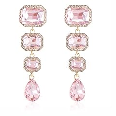 Light Pink Long Teardrop