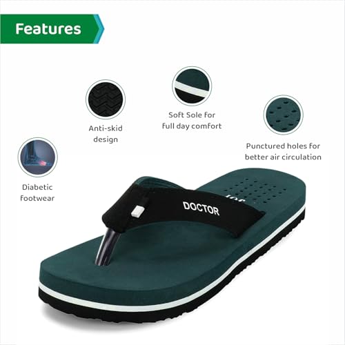 Image of ORTHO JOY Extra Soft Doctor Ortho Slippers for men