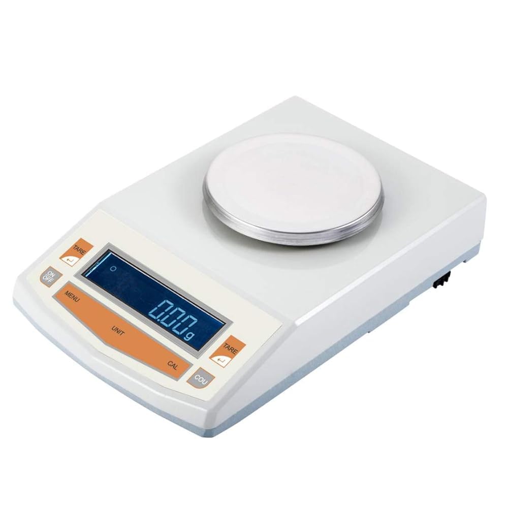 KGLHJDY 0.01g Scale with RS232 Interface Analytical Balance Precision Digital Scale Laboratory Balance Scientific Scale Kitchen Food Scales Jewelry Scales Gram Weigh Scale (500g, 0.01g)