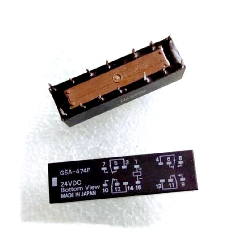 Relais 24 V CC 14 broches G6A-474P pour circuit imprimé
