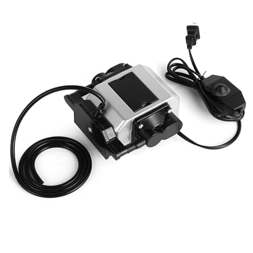 Gluwphy Air Assist for Laser Cutter and Engrave Air Assist Pump Kit with Adjustable 30L/Min Air Assist Pump for Laser Engraver Remove Smoke and Dust Protect Laser Lens Reduce Surface Temperatur