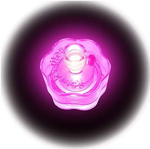 Pink Submersible Sparkle Lites Base - Pack of 5