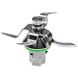 Vier Klingen auf unterschiedlichen Höhen | Mit Rechtslauf zum Zerkleinern und Linkslauf zum Rühren | Passgenau und präzise gefertigt