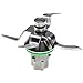vhbw gruppo lame di ricambio compatibile con Vorwerk Bimby TM5 robot da cucina - Con 4 lame in acciaio inossidabile, incl. guarnizione ad anello