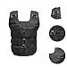 Yiju Adjustable Weighted Vest, Weighted Jacket, Weight Vest for Running, Weightlifting, Jogging, Boxing, Weights Not Included, Can Hold 110LB