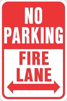 Hy-Ko Aluminum Signs, 12 x 18, Durable Long-Lasting Contrasting Metal Signs for Outdoor Use for Businesses, Property, Clear & Easy to Read Informational Display