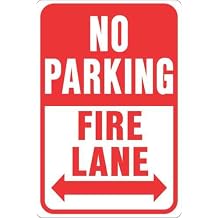 Hy-Ko Aluminum Signs, 12 x 18, Durable Long-Lasting Contrasting Metal Signs for Outdoor Use for Businesses, Property, Clear & Easy to Read Informational Display