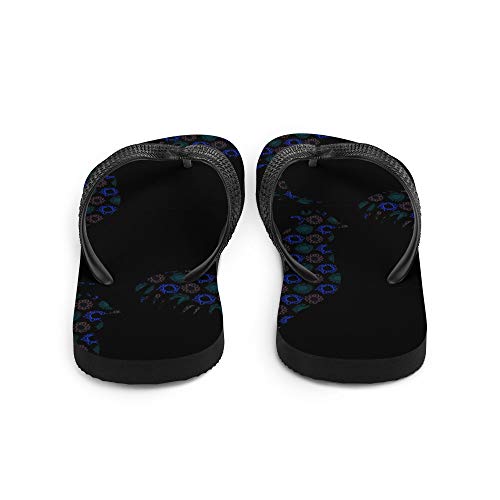 Rooster Bird Farm Animal (1344) Flip-Flops3