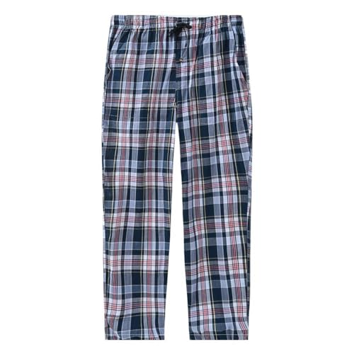 Image of MoFiz Men's Pajama Pants Ultra Lightweight Pjs Bottoms Sleepwear Bottom Pants with Pocket Drawstring 3-Pack