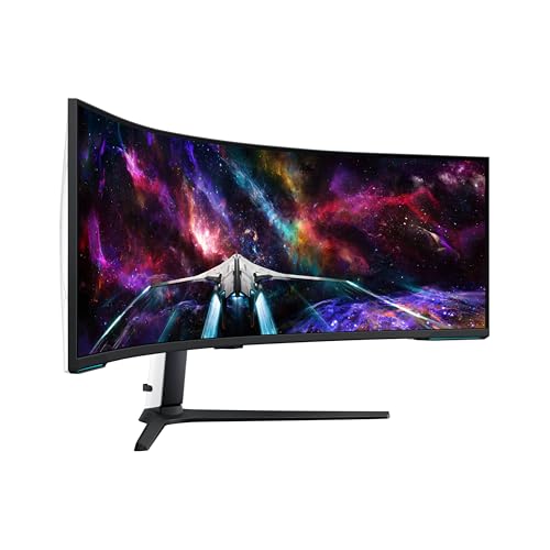 SAMSUNG 57" Odyssey Neo G9 (G95NC) Series Dual 4K UHD 1000R Curved Gaming Monitor, 240Hz, 1ms with DisplayPort 2.1, Quantum Mini-LED, DisplayHDR 1000, AMD FreeSync Premium Pro, LS57CG952NNXZA image 16