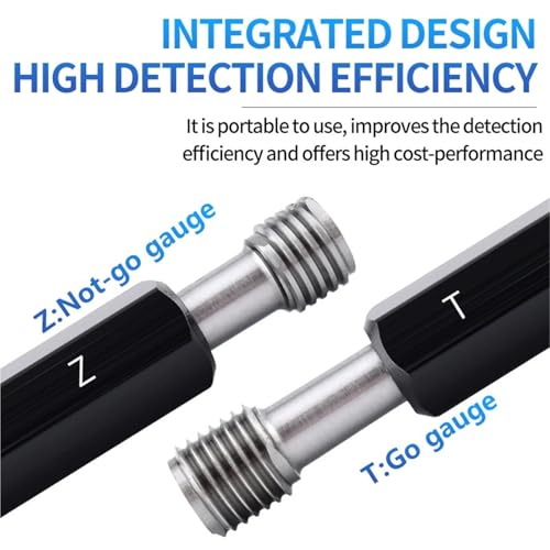1PCS UT TAP 6H M13-M24 Steel Gage Metric Fine Tooth Thread Gauge M13M14M15M16M17M18M19M20M21M22M23M24(M14X1.5-6H) miniatura 3