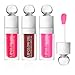 ALIIP Gloss Rimpolpante, 3Pz Olio Labbra Idratante a Lunga Durata, Altamente Pigmentato, Volume Immediato e Duraturo, Arricchito Non Appiccicosa, 6 ml immagine