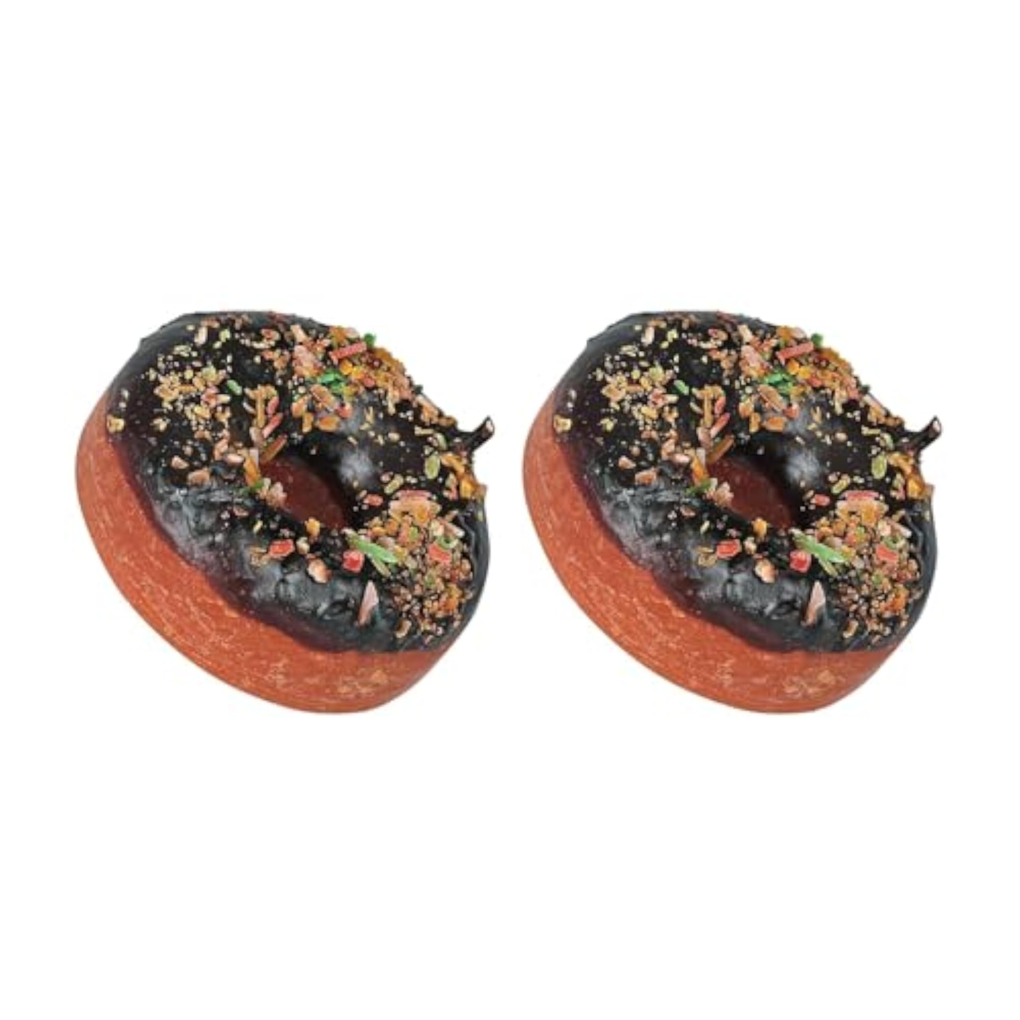 Donut Shaped Candle, Chocolate Design