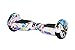 Robway W1 Hoverboard - Das Original - Samsung Marken Akku - Self Balance - 22 Farben - Bluetooth - App - Led (Bunt Weiß)
