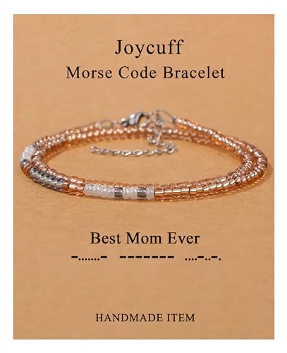 Image of JoycuFF ๐ ๐ผ๐ฟ๐๐ฒ ๐๐ผ๐ฑ๐ฒ ๐๐ฟ๐ฎ๐ฐ๐ฒ๐น๐ฒ๐๐ ๐ณ๐ผ๐ฟ ๐ช๐ผ๐บ๐ฒ๐ป Inspirational Gifts Beads Bracelets for Women Encouragement Birthday Gifts for Daughter Sister Niece Granddaughter Mom Best Friend