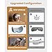 BOB AND BRAD Eye Massager FSA Eligible/HSA Eligible, EyeOasis 2 Heated Eye Mask for Migraines with Music, Smart Migraine Massager Warm Compress Therapy for Migraines, Dry Eyes, and Eye Strain Relief
