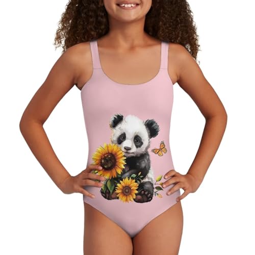Image of YEXIATODO Kids One Piece Swimsuit for Teen Girls Womens Bathing Suit High Waist Bikini Set Girls Swimsuit for 7-18 Years Old