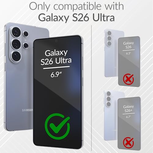 Image of Crave for Samsung Galaxy S26 Ultra Case, Compatible with MagSafe Shockproof Protection Dual Layer Case for Samsung Galaxy S26 Ultra (6.9 inch) - Navy