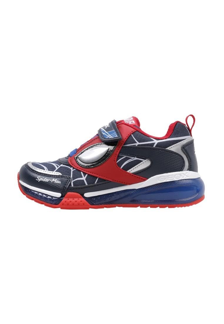 Geox Boy's J Bayonyc Sneaker, Royal Red, One Size