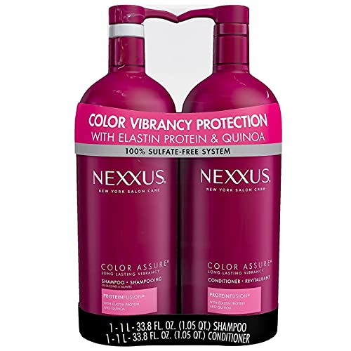 Nexxus Color Assure Shampoo and Conditioner (33.8 Fluid Ounce, 2 Pack)