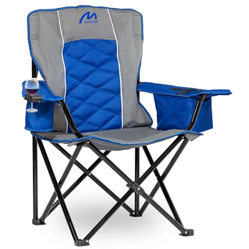 Silla de camping sobredimensionada acolchonada Matrasco Oversized Camping Chair Azul Zafiro miniatura 1