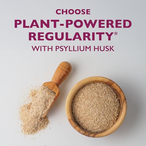 Metamucil 4 in 1 Each day Fiber Complement Powder, Fiber Powder for Digestive Well being and Regularity*, Sugar-Free, Orange, Naturally Sourced Psyllium Fiber, 180 teaspoons - Image 5