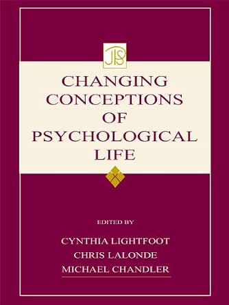 Changing Conceptions of Psychological Life book cover
