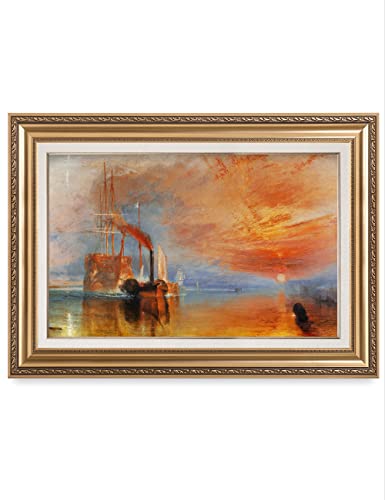 DECORARTS - The Fighting Temeraire by William Turner. World Famous