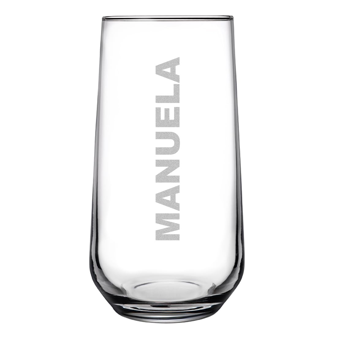 polar-effekt Longdrink Gläser 470 6er Set mit personalisierter Gravur - spülmaschinenfeste Trinkgläser - für Drinks, Wasser und Säfte - das Geburtstagsgeschenk