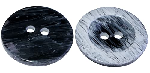 AERZETIX - C56958 - Set di 10 Bottoni rotondi