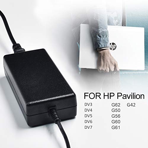 90W Ac Adapter Charger For Hp Elitebook 8460P 8470P 8440P 8560P 8760P 8570W 8760W 8770W Probook 4430S 4440S 4520S 4530S Hp Pavilion All In One Desktop Pc 18'' 19'' 20" 21" 22" 23" Power Supply+Cord #TOP2