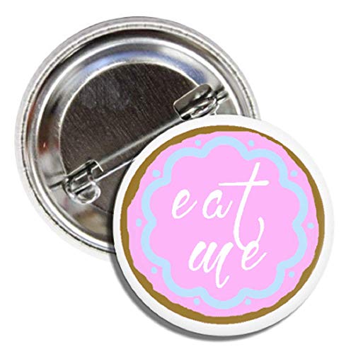 Larkin Supply Alice in Wonderland Eat Me Cookie (1.5 Inch Button)