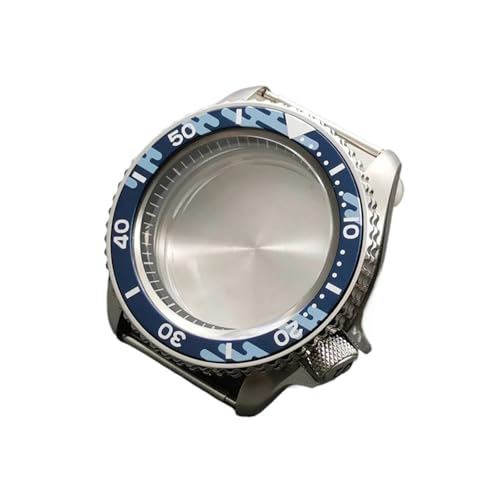 42mm �V���o�[ SKX007 ���v�P�[�X �t���b�g�T�t�@�C�A�K���X�t�� NH35 NH36 4R 6R 7S ���[�u�����g�p - 28.5mm(13)