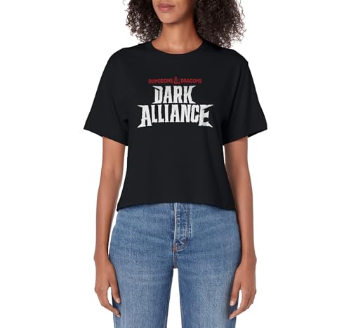 Dungeons & Dragons Dark Alliance Logo V1 Women\'s Crop Top
