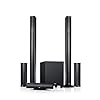 Teufel Columa 300 Easy 5.1-Set M Schwarz Heimkino Lautsprecher 5.1 Soundanlage Kino Raumklang Surround Subwoofer Movie…