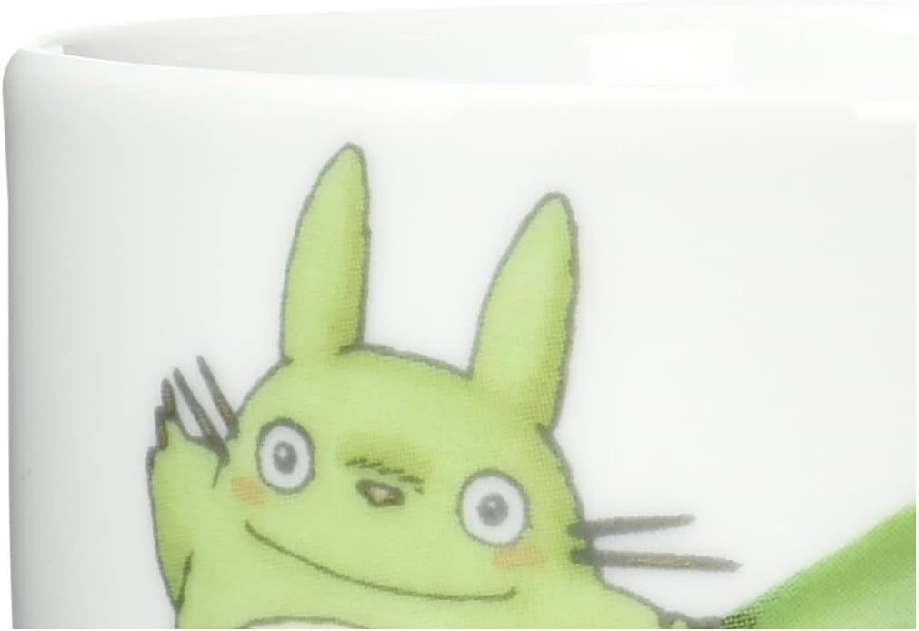 Noritake VT91086/1704-3 My Neighbor Totoro Mug, Microwave Safe, Dishwasher Safe, Corn, Fine Porcelain