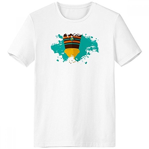 T-shirt Égypte antique sans étiquette col ras du cou sport et confort