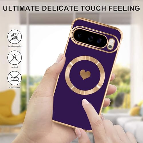 tharlet Magnetic for Google Pixel 10 pro XL case Purple Luxury Plating by tharlet - Used condition - Image 6
