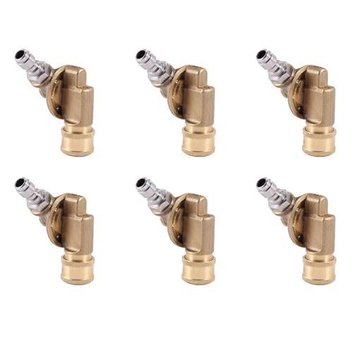 Adaptador pivotante de 4500 PSI para evitar zonas inaccesibles con hidrolavadora