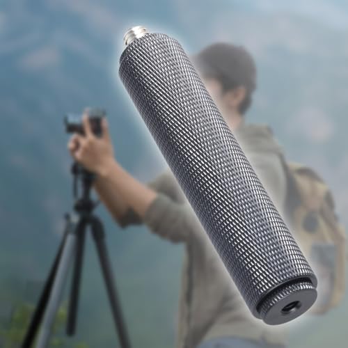 Varilla de extensión de 10 cm de 1/4 a 3/8 trípodes, barra de extensión estabilizadora, accesorio de montaje para cámaras, trípodes y monopiés - imagen 3