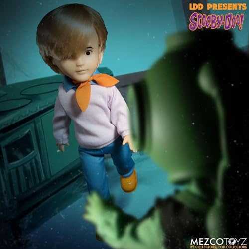 Muñeco Scooby-Doo Fred 10 Pulgadas Living Dead miniatura 6