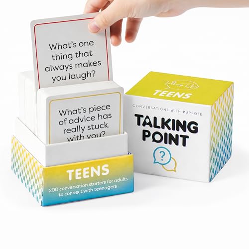 200 Teens Conversation Cards for Ages 12+ Easy Therapy Games & Questions