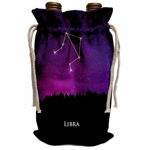 Bolsas de vino para regalo de Libra ideal para cumpleaños y amantes de la astrología 2