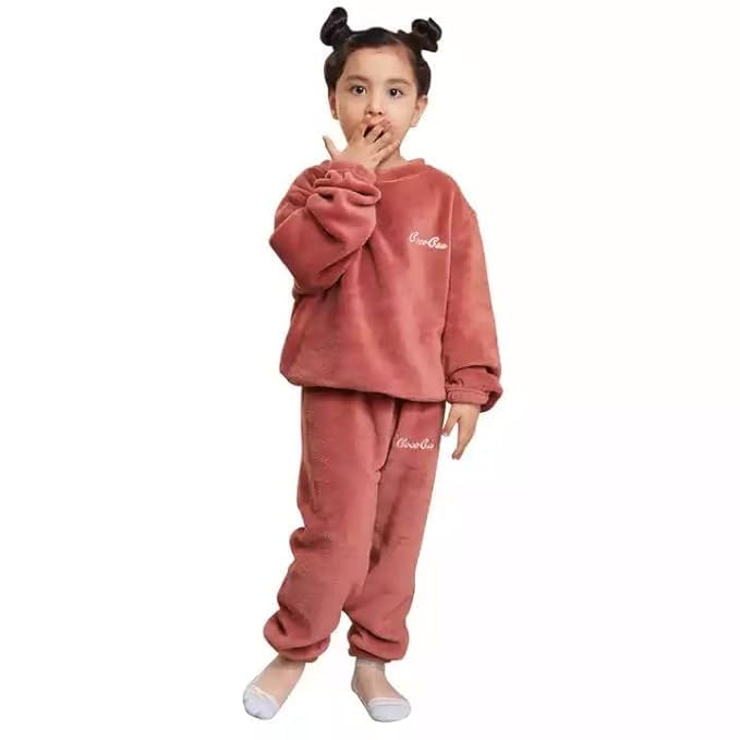 Image of Baby Boy & Girls Winter Clothing Sets Full Sleeve T-Shirts and Pant /Pajama Combo Pack of 1