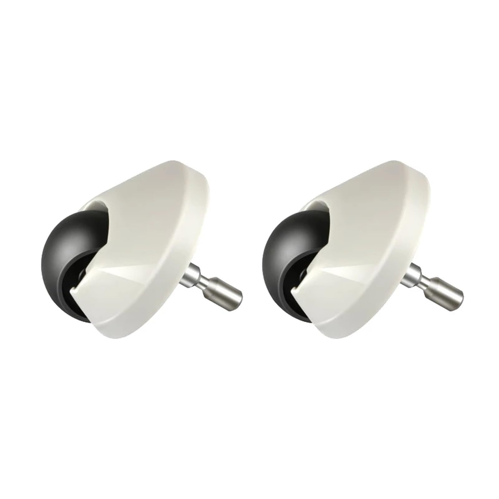 Wheel, Compatible for Dreame Bot DA9 / L10 Pro Robot Vacuum Cleaner Accessories Parts Kits Replacement (Color : 2pcs White)