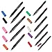 Wooswen 1 x Fabric Marker Pens Permanent Colors for DIY Textile Clothes T-Shirt Shoes Blue