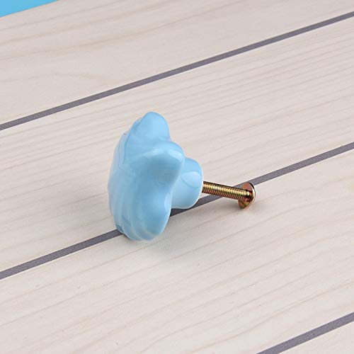 Bureze Puxador - Pomelli e maniglie per armadietti, cameretta dei bambini, in ceramica