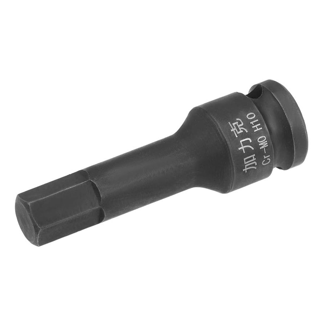 ROWORKX 3/8" Drive x H10 (10mm) Impact Hex Bit Socket, Allen Key Socket, Premium CR-MO Steel Bits, Hex Bit with 60mm Length for Torque Wrench, Ratchet Wrench, Impact Power Drill or Hand Ratchets